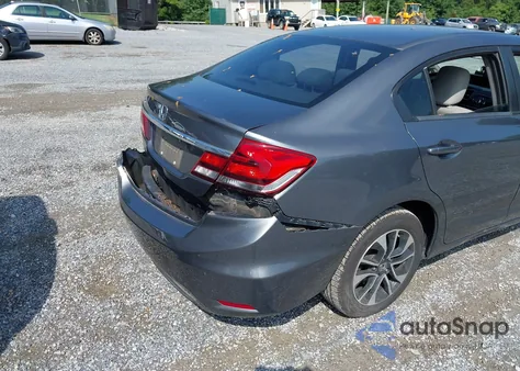 2013 Honda Civic Ex из США, поврежденный, VIN 19XFB2F84DE213902